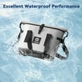 thumbnail image 3 of 40 Can Soft Cooler Bag, Insulated Leak-Proof Roll-Top, Waterproof Seal, Portable Ice Chest for Camping, Beach, Picnics, 24HR Cold Retention, 3 of 9