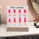 thumbnail image 5 of Tablero acrílico para exhibir de uñas, herramienta de manicura DIY, ligero, tablero de práctica, soporte para letreros de mesa, escaparate y, 5 of 8