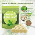 thumbnail image 2 of Tasajee Natural Peppermint Oil Rodent and Pest Repellent Pellets with Pouch, 10 Pack, 2 of 7