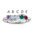 thumbnail image 1 of Sterling Silver Rhodium-plated Family Jewelry Mounting XMR86/5SSM-9 (mm x 3mm), 1 of 3