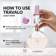 Travalo Perfume Pod Pure - Blue, 0.17 oz Refillable Spray (Empty)