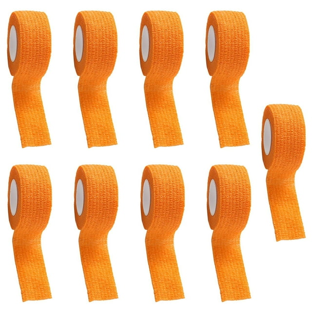 IMENGL Clearance! Delayuji Home Decor 9 Pack 1"Self Adhesive Wrap Self Stick Wrap for Ankle Wrist Finger Wrap Power for Compression One Size Multi-Color