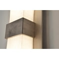 thumbnail image 2 of AFX - Aberdeen - LED Wall Sconce-Weathered Grey Finish-White Shade Color, 2 of 7