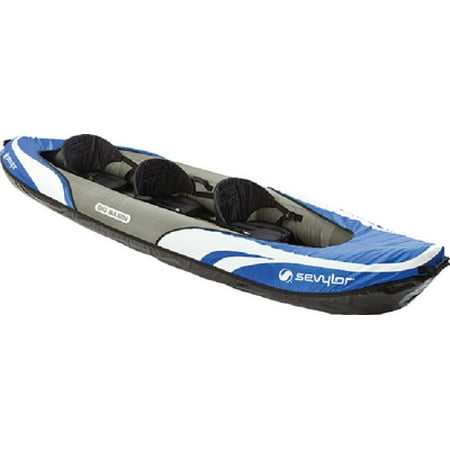 Sevylor Big Basin 3-Person Inflatable Kayak (Best Kayak For Big Guys)