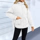 thumbnail image 4 of Chaquetas y abrigos casuales con capucha de manga larga para mujer, ropa de invierno de talla grande, abrigo de cuero cálido con capucha, chaqueta de manga larga, abrigo para mujer, 4 of 5