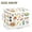 Illustration of Wine, variant on IAUYY 42*32*30cm Storage Bin with Lid Storage Boxes with Handles,300D Oxford Fabric+Hollow Board Applicable to Clothes Storage Office Storage,Lemon Daisy