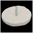 thumbnail image 4 of Almohadilla para rueda de trapeador de pulido de tela de 2 x 4 pulgadas y 100 mm para pulidora y taladro eléctrico/a batería, 4 of 4