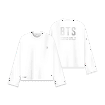 BTS "Beyond The Scene" Long Sleeved T-Shirt (White) - Medium (Official Merchandise)