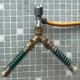 thumbnail image 3 of Brass Manifold, 3/4" Tap Y Splitter Brass Manifold Two Way Washing Machine Hose Connector, 3 of 5