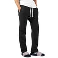 thumbnail image 3 of Ma Croix Mens Fuzzy Pants Solid Plush Fleece Jogger Sweatpants with Pockets, 3 of 8