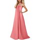 thumbnail image 1 of Vestidos de verano para mujer: vestido lencero floral, maxi boho, sin mangas, vestido de playa con cuello en V, 1 of 6