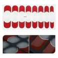 thumbnail image 1 of SHOWERORO Bandes de gel pour Ongles 3 Feuilles Manucure Encre Rouge pour Différentes Occasions, 1 of 5