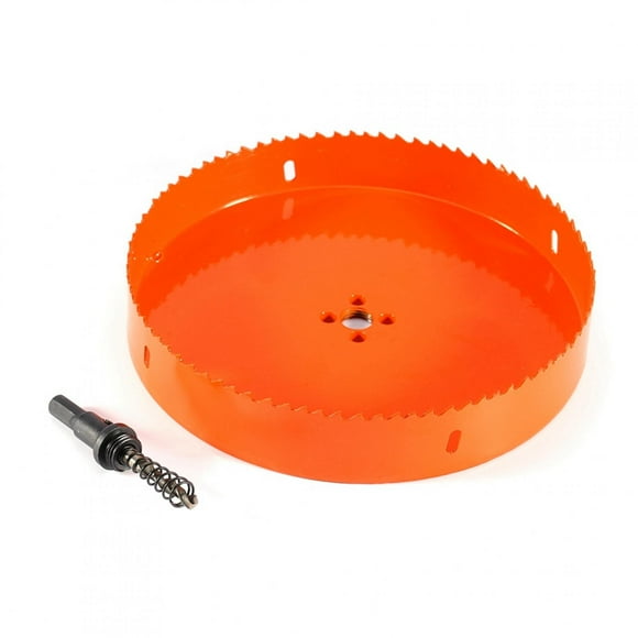 High-Speed Steel M42 Hole Saw for Aluminum & Iron Pipes, 200mm Diameter, Premium Drill Bit