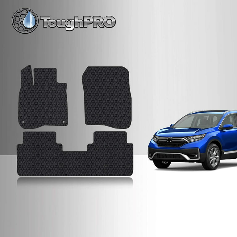 TOUGHPRO Floor Mat Accessories Set (Front Row + 2nd Row) Compatible with  Honda CR-V - All Weather - Heavy Duty - (Made in USA) - 2021