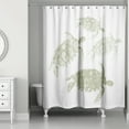 thumbnail image 2 of Creative Products Sea Turtle Team 5 71x74 Shower Curtain, 2 of 2