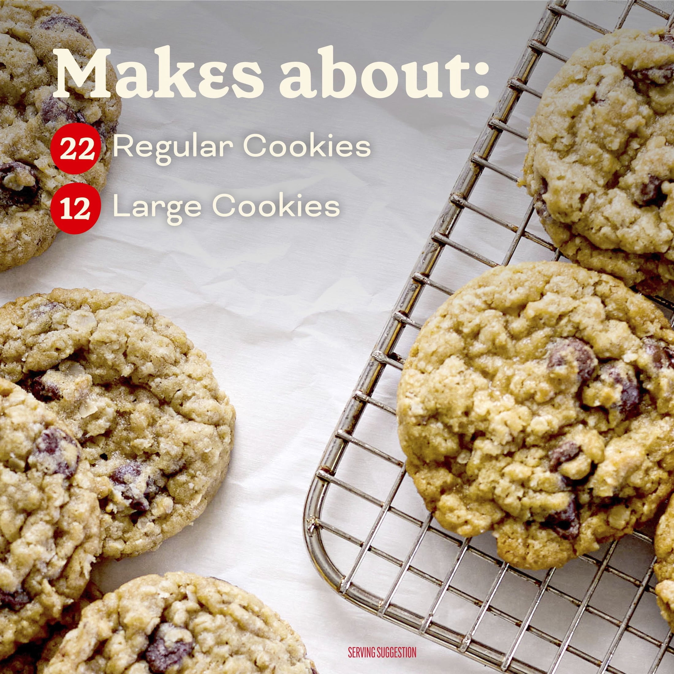 (2 pack) Betty Crocker Oatmeal Chocolate Chip Cookies, Cookie Baking Mix, 17.5 oz