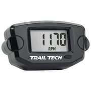 Trail Tech TTO Tach Hour Meter Black