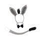 thumbnail image 3 of Conjunto de accesorios para disfraz de burro: orejas, diadema y cola para Halloween y carnavales. 3 piezas, 3 of 9