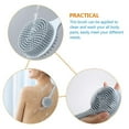 thumbnail image 5 of Silicone Back Scrubber Silicone Body Scrubber Silicone Shower Wo KSL, 5 of 5