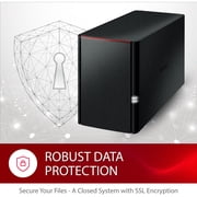 Buffalo LinkStation, Marvell ARMADA 370, 256MB RAM, 8TB HDD