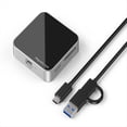 thumbnail image 3 of Concentrador USB-C 3.2 7 en 1, EstacióN de Acoplamiento MagnéTica, 4K, 60 Hz, PD100 W, Carga de 10 Gbps, Adaptador Multipuerto Tipo C para TeléFono y PortáTil., 3 of 5