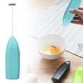 thumbnail image 2 of LYCAQL Kitchen Tornado Whisk Milk Frother Handheld - Coffee Frother Wand With Stand - Triple Whisk Hand Held Drink Mixer - Electric Stirrer Frothing Wand for Latte, Matcha, Protein Powder, 2 of 9