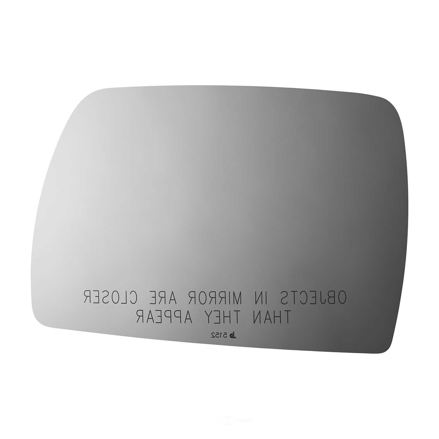 Burco Side View Mirror Replacement Glass - Clear Glass - 5152