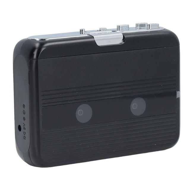 Portable Cassette Player Tape Recorder with Built in Speaker, Microphone, 3.5mm Headphone Jack, Audio Cassette Player with Auto Reverse, USB or AA Battery Powered