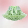 thumbnail image 4 of Gamivast Girls Tulle Skirt Cute Bow Layered Ruffle Skirts Trendy Soft Elastic Waist Solid Color for Holiday Spring Party Birthday, 4 of 6