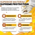thumbnail image 4 of Beekeeping Gloves Canvas Protective Bee Keeping Supplies Equipment with Vented Long Sleeves for the Beekeeper 1 Pair, 4 of 8