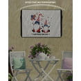 thumbnail image 3 of Independence Gnomes Celebration Outdoor TV Cover 40 to 43 Inch Waterproof, Fireworks Beige American Flag 600D Oxford TV Covers with Zipper, Outside Flat TV Screen Protector 40"Wx25"Hx4.5"D, 3 of 7