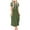 Green Womens Summer Dress, variant on USSUMA Dresses for Women Party Casual,Women's Summer Casual T Shirt Dresses Short Sleeve Pockets Empire Waist Pleated Loose Swing Casual Flare Midi Dress