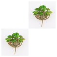 thumbnail image 2 of Inteprter 24-head Artificial Flowers Living Room Simulation Table Plants Centerpiece Desk Plastic Fake Reception Floral Decoration Type2 NO2, 2 of 6