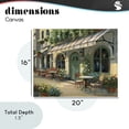 thumbnail image 4 of Stupell Industries French Country Cozy Cafe Sunlit Patio Canvas Art, 20 x 16, by Nan, 4 of 8