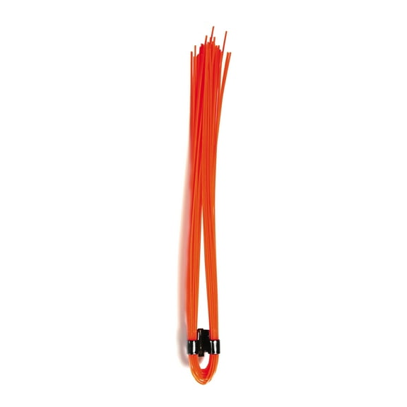 Presco Whisker Marking Whiskers: 1/2 in. x 6 in. (Neon Orange) 10-pack