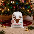 thumbnail image 2 of Aspire 6 PCS Large Christmas Giant Drawstring Bags, Reusable Canvas Gift Bags Storage, Christmas Decorations, 2 of 10