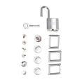 thumbnail image 1 of Hardware para bolsos, Hardware para bolsos, suministros de artesanía de lujo, clavos creativos para pies, ojales, tornillos para uñas, Hardware de Oro, 1 of 8
