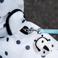 thumbnail image 4 of Lindo impermeable para perros de temporada de lluvias con lunares, transparente, para perros pequeños y medianos, ideal para el verano y la lluvia, ideal para viajes y mascotas., 4 of 4