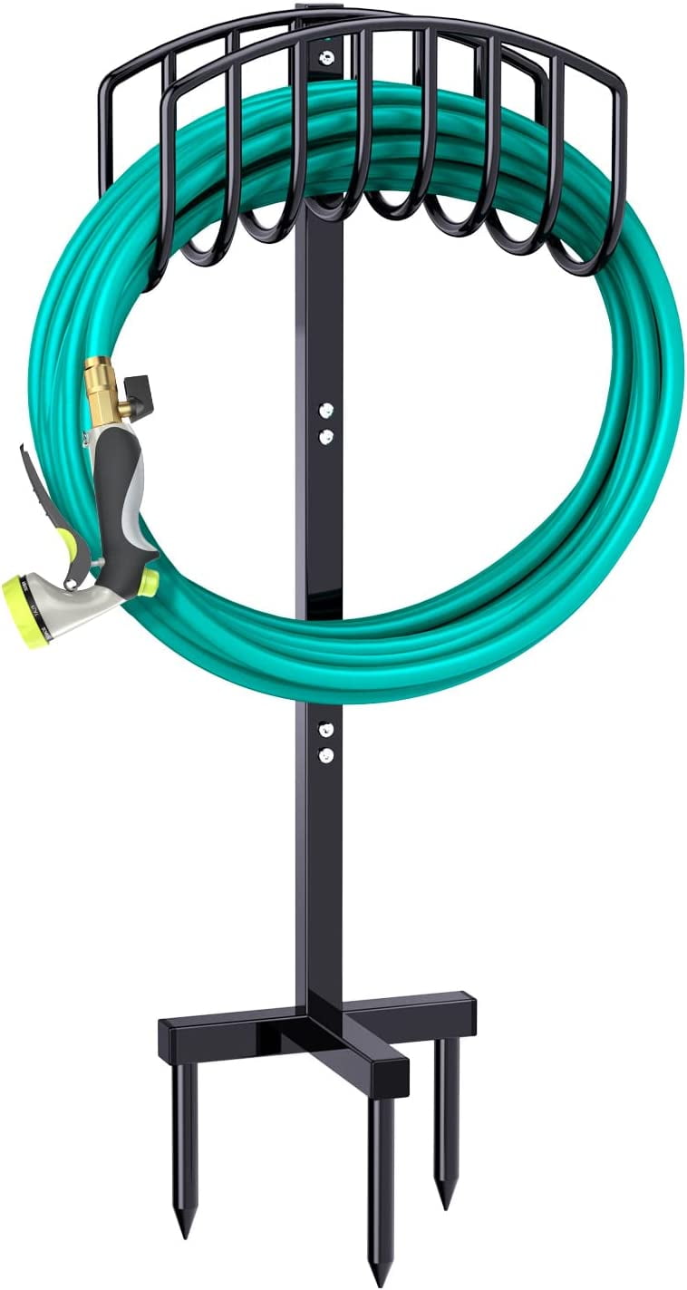 Garden Hose Holder Hose Hanger - Water Metal Hose Holder
