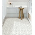 thumbnail image 3 of FloorPops! Marshall Grey 12-in x 12-in Peel & Stick Vinyl Floor Tiles 10 Tiles/10 sq.ft, 3 of 5