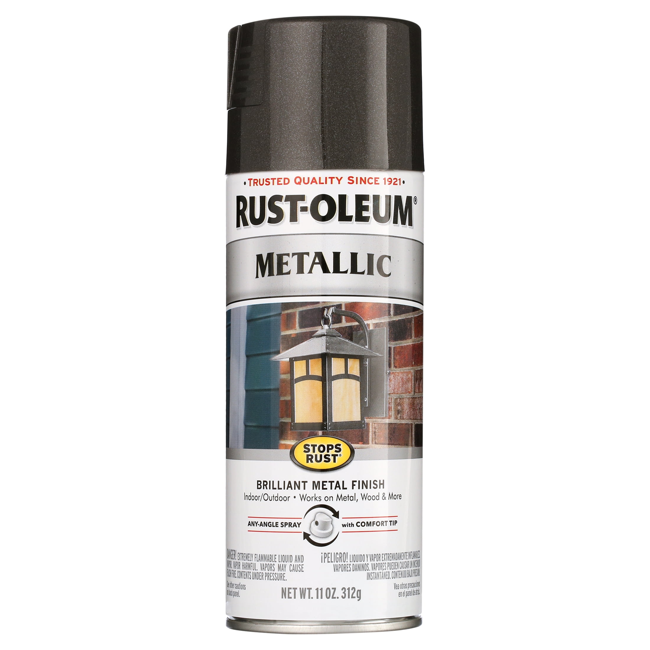 Charcoal, Rust-Oleum Stops Rust Metallic Paint-244228, 11 oz Charcoal, Rust-Oleum Stops Rust Metallic Paint-244228, 11 oz
