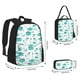 thumbnail image 2 of Easygdp Utensiles Mochila para Niños y Niñas con Set de Caja de Almuerzo y Estuche para Lápices 3 en 1, Mochila Escolar Estampada para Adolescentes, 2 of 7