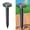 Square, variant on Solar Ultrasonic Animal Repeller Stakes, Outdoor Pest Deterrent for Moles, Gophers, Voles & Rodents, Waterproof Yard & Garden Repellent with Solar Powered Vibration & Sound Waves