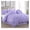 Lavender, variant on Sydney 7-Piece Pinch Pleat Pintuck Bedding Comforter Set (Queen, Spa Blue)