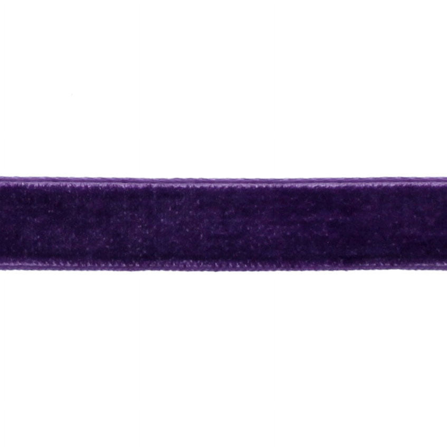 HBC 5/8 Velvet Ribbon 470 Regal Purple 5 Yard 