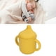 thumbnail image 3 of Taza De Entrenamiento De Silicona, Tapa Con Boquilla, Apta Para Microondas, Taza Portátil De Silicona Sin Derrames, Resistente A La Temperatura, Sin BPA Para Niños Pequeños Para, 3 of 7