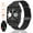 Black-Steel Strap, variant on Smart Watch for Men Women(Answer/Dial Calls) Waterproof 1.96" HD Big Screen Sports Watch with 100+ Sports Mode Smartwatch for iPhone Android Phone