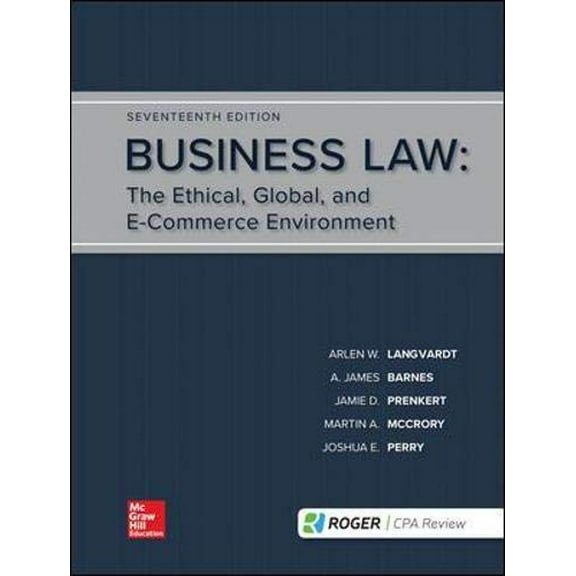 Pre-Owned Business Law: The Ethical, Global, and E-Commerce Environment