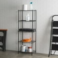 thumbnail image 1 of 5 Tier Steel Wire Shelf, Black, 1 of 3