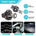thumbnail image 5 of 40 Pieces T5 T10 LED Bulbs Dash Lights with Twist Socket Instrument, 5 of 5